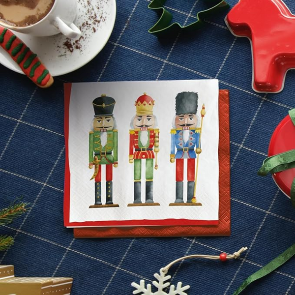 Paw Nutcracker Napkins - Pack of 20