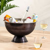 Black Plated Champagne Bowl