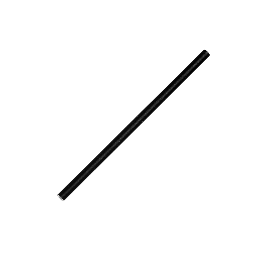 Black Paper Cocktail Straw - Pack of 250