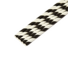 Black Stripe Regular Paper Straw - Pack of 250