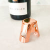 Copper Plated Champagne Stopper