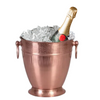 Copper Ribbed Champagne Bucket