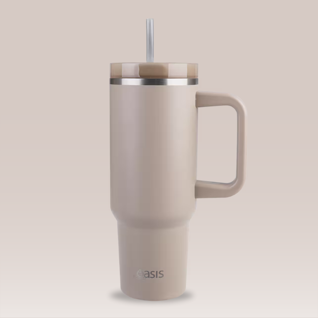 Insulated Commuter Indigo Latte Tumbler 1.2L