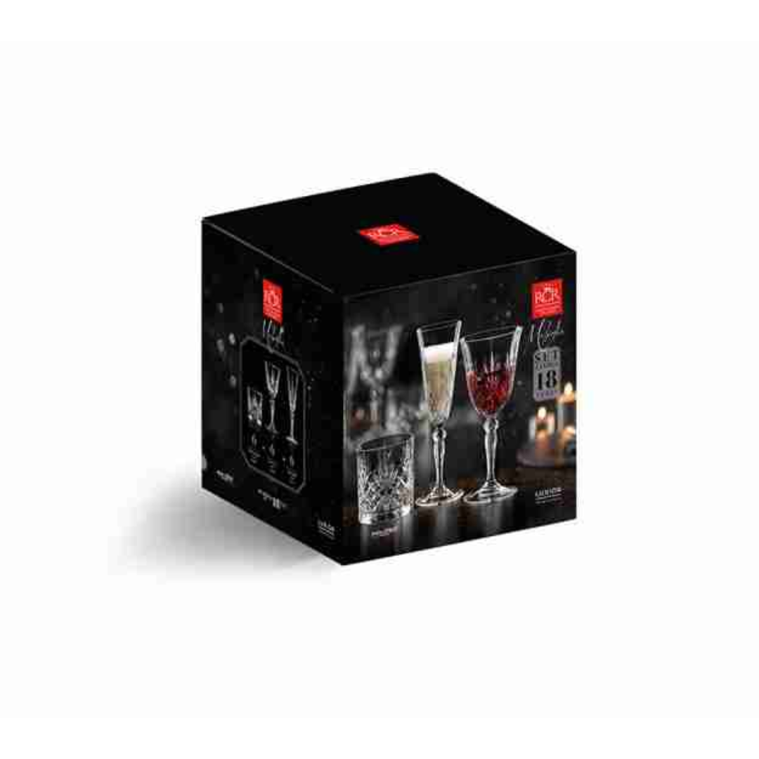 RCR Melodia 18 Glasses Gift Set