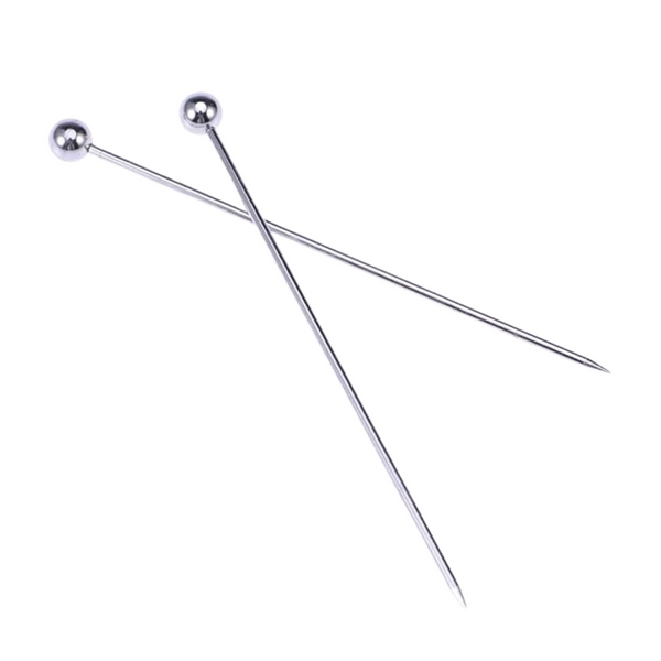 Stainless Steel Cocktail Picks 110mm - Pack of 10