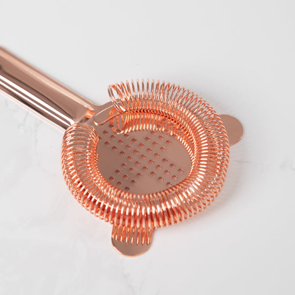 Hawthorn Baron Copper Cocktail Strainer