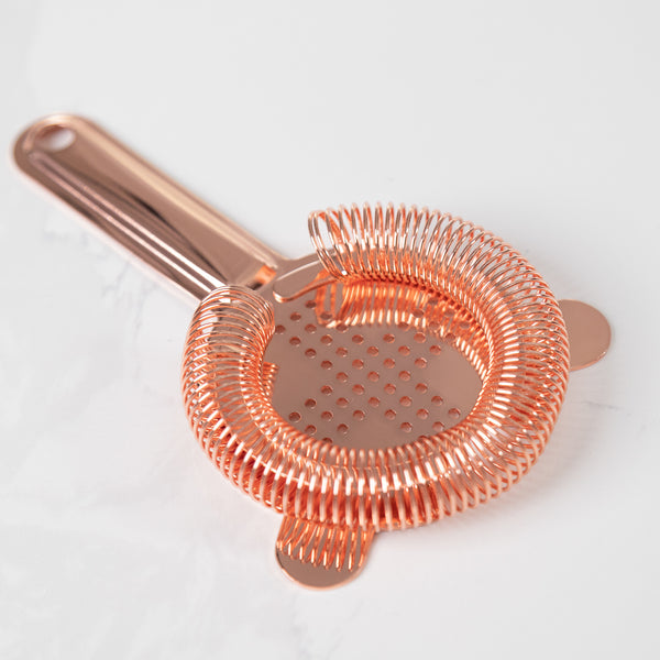 Hawthorn Baron Copper Cocktail Strainer