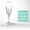 RCR Melodia 210ml White Wine Glass Set of 6 wine glass D-STILL Drinkware 